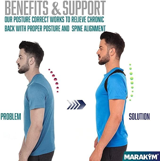 Marakym posture corrector top