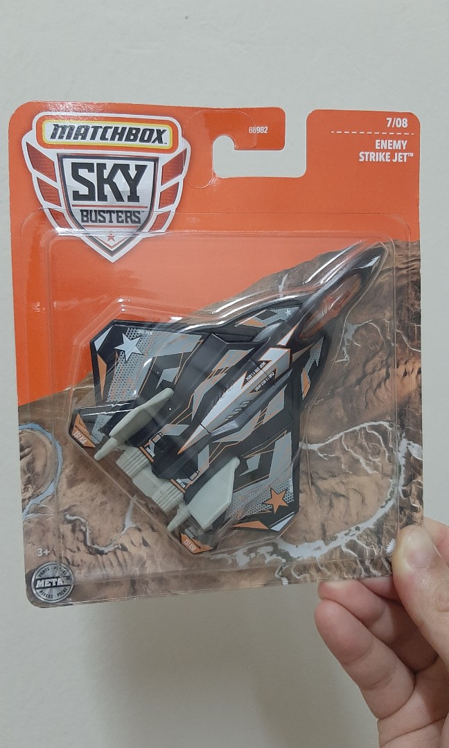 Matchbox Sky Busters - Enemy Strike Jet, Hobbies & Toys, Toys & Games