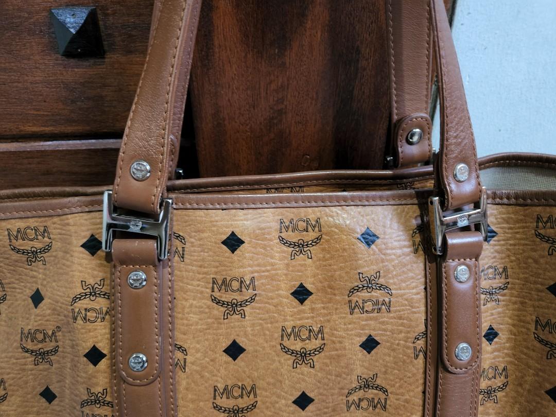 X-Mini Aren Tote in Visetos Cognac | MCM ®US