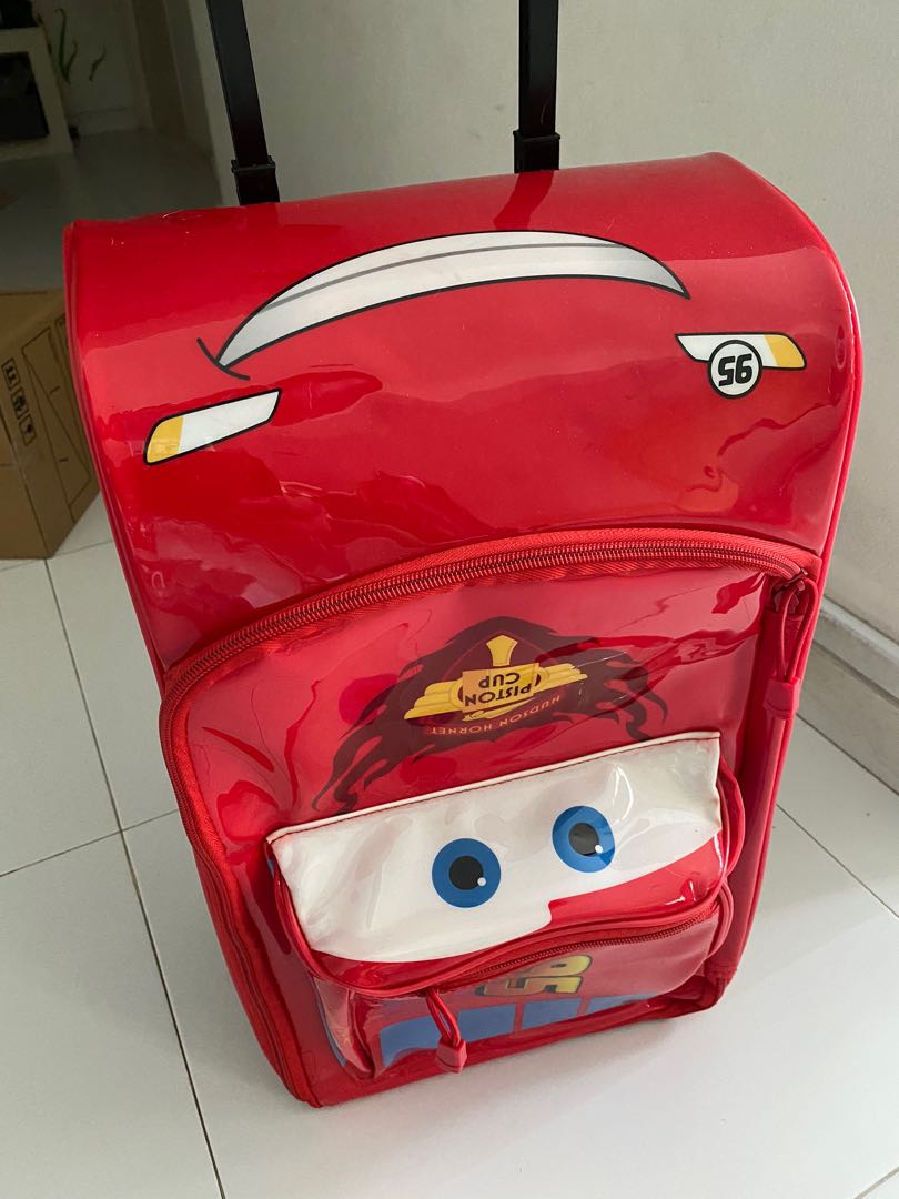 lightning mcqueen suitcase argos