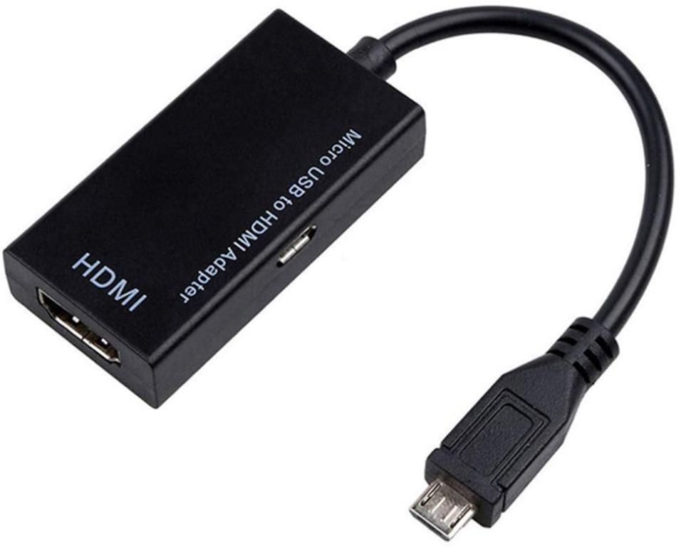 MHL to HDMI Adapter Cable Micro USB to HDMI 1080P Video Graphic Converter with Video Audio