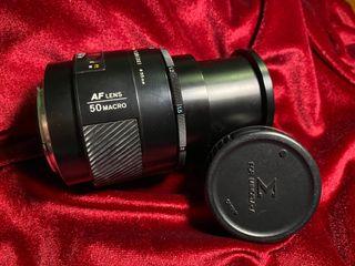 Minolta AF lens / 50 macro