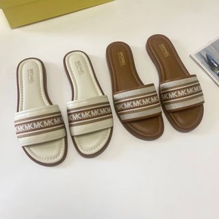 Mk slippers sale sale