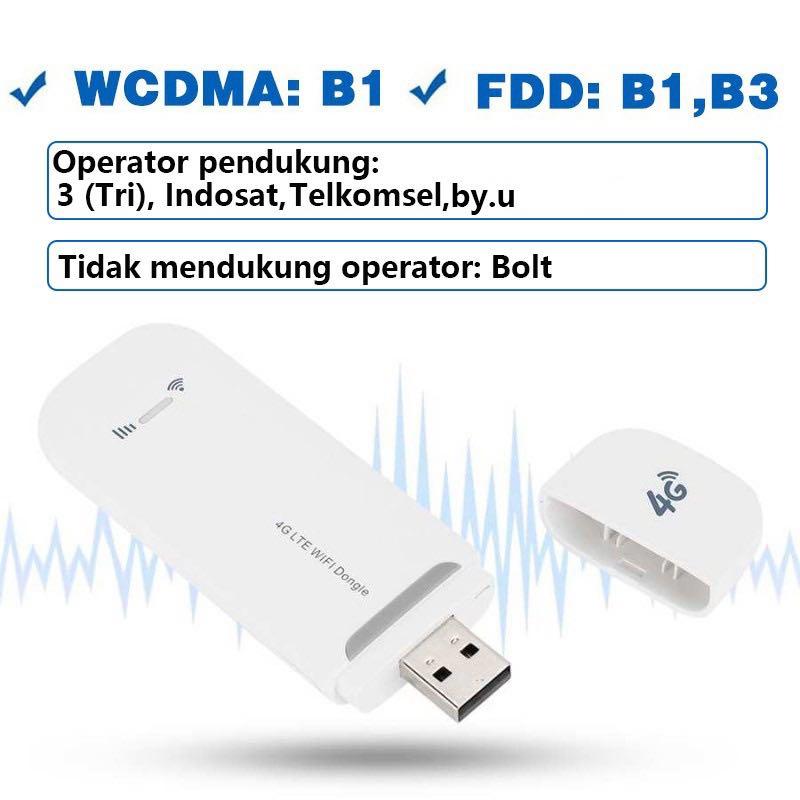 Modem Wifii 4G LTE USB Wireless Hotspot 100Mbps Support 8 Devices 10m