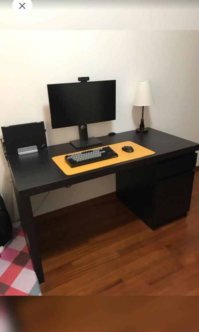Malm desk for shop sale