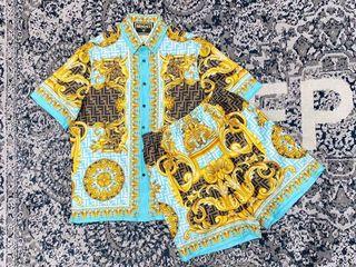 [🔥NEW🔥] Short Sleeve Shirt Fendace Prada