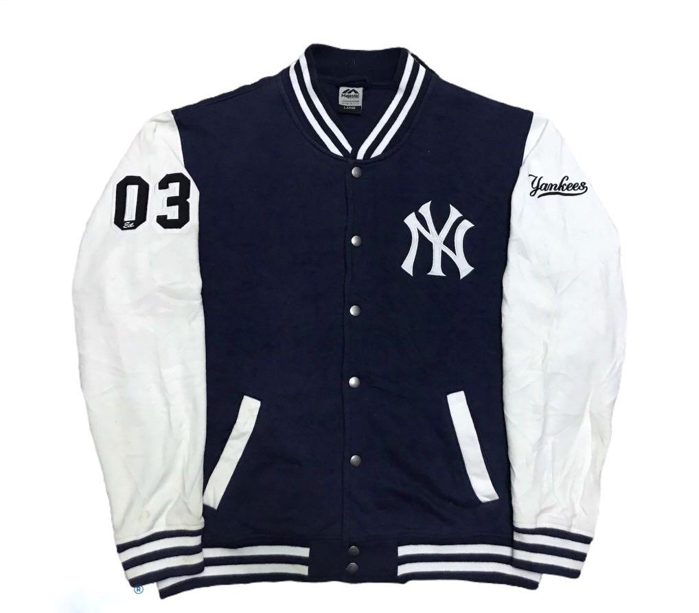 New York Yankees University Club Varsity Jacket A3533_282