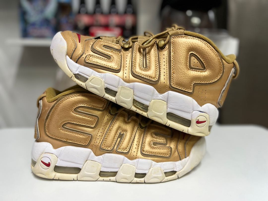 Nike Air Uptempo Supreme Gold