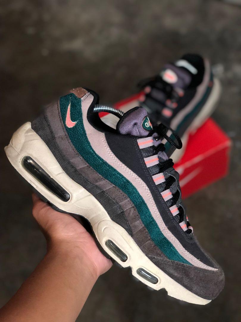 NIKE AIRMAX 95 Oil Grey Teal Men s Fashion Footwear