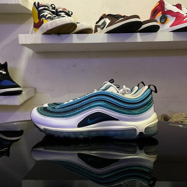 Nike Airmax 97 Spirit Teal Original, Fesyen Pria, Sepatu , Sneakers di  Carousell