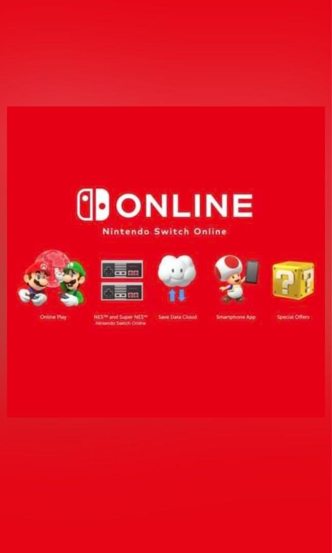 Nintendo online family best sale plan