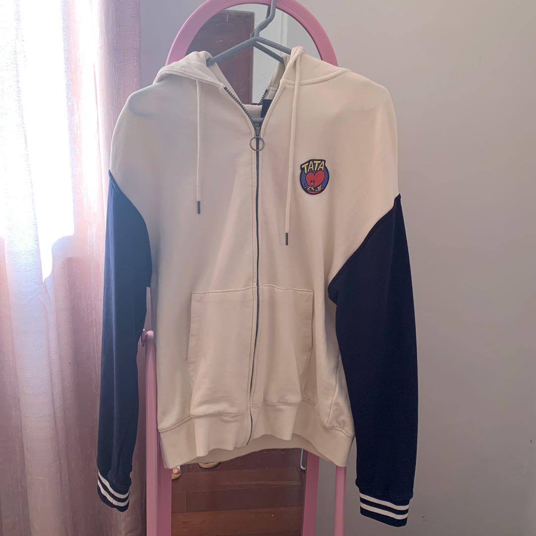 Bt21 zip up hoodie best sale