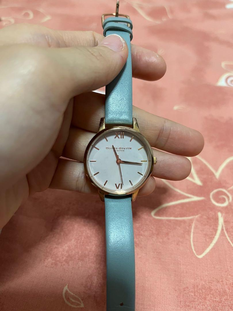 Olivia burton online turquoise watch
