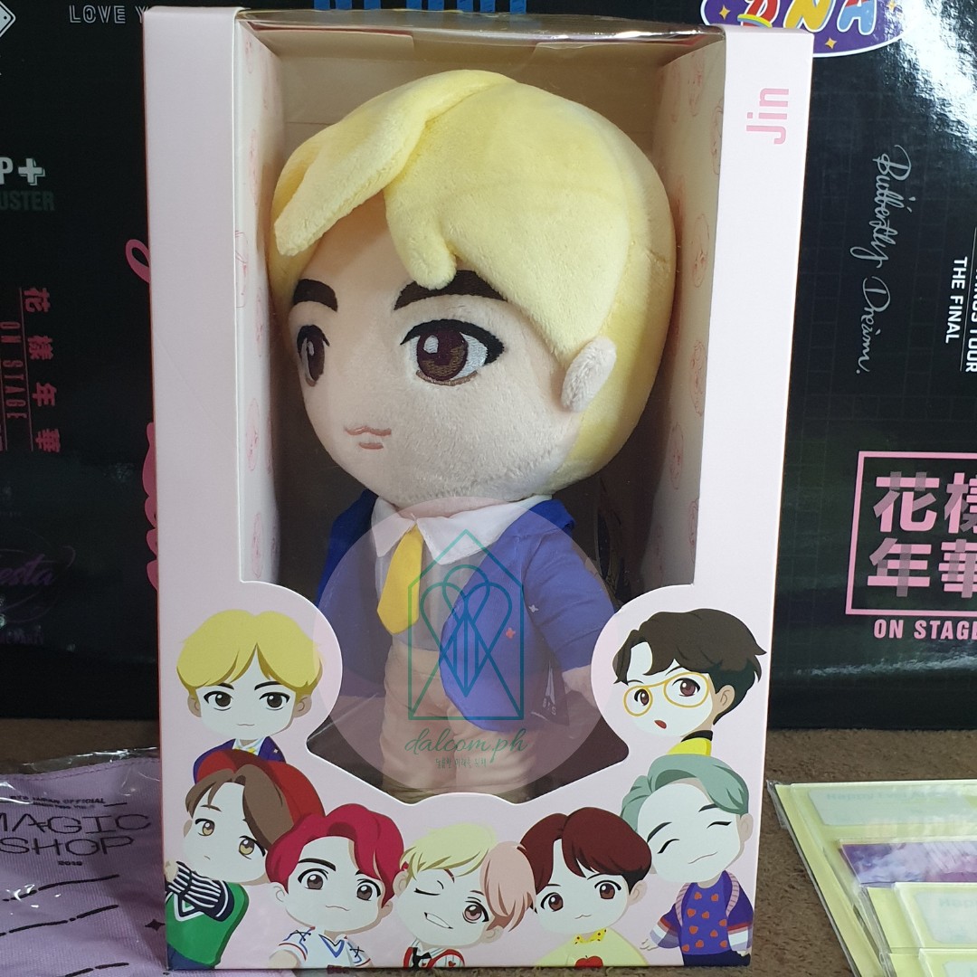 ON HAND BTS JIN PLUSH TOY, Hobbies & Toys, Memorabilia & Collectibles