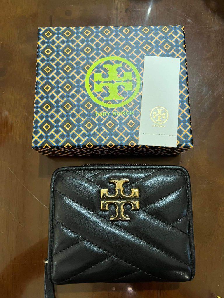 TORY BURCH KIRA CHEVRON BI-FOLD WALLET UNBOXING