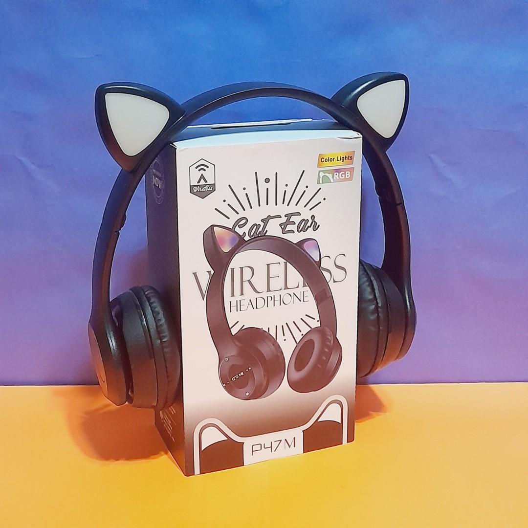 P47 PRO WIRELESS HEADPHONES (Category: Headphones & Headsets) located in Paranaque City. Submitted by audioaddict0517 (Listing ID 1163860711, Image 2). Description: Specifications: ✨Name: P47 PRO ✨Usage: wireless headset, voice headset ✨Bluetooth version: V5.0 ✨Bluetooth mode supported: A2DP 1.2,AVRCP 1.0,HSP,HSF 1.5 ✨RF performance: receiver sensitivity:-84dBm; Transmitting power up to 4dBm ✨Signal to noise ratio (SNR):70Db; ✨Total harmonic dist