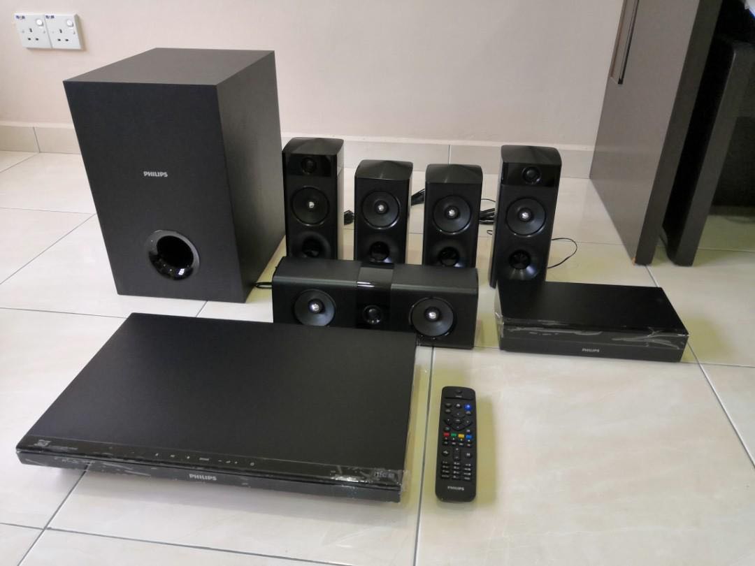 Philips 5.1 Home Theatres HTB5520, Audio, Soundbars, Speakers