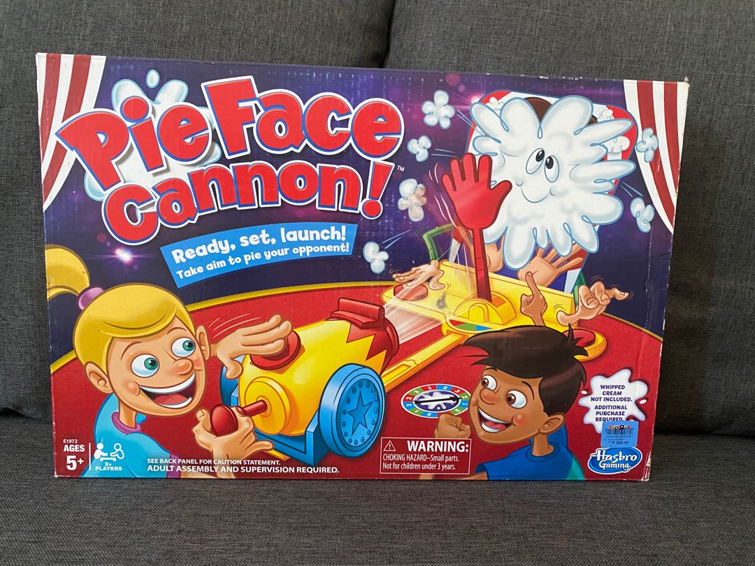 Pie face set, Hobbies & Toys, Toys & Games on Carousell