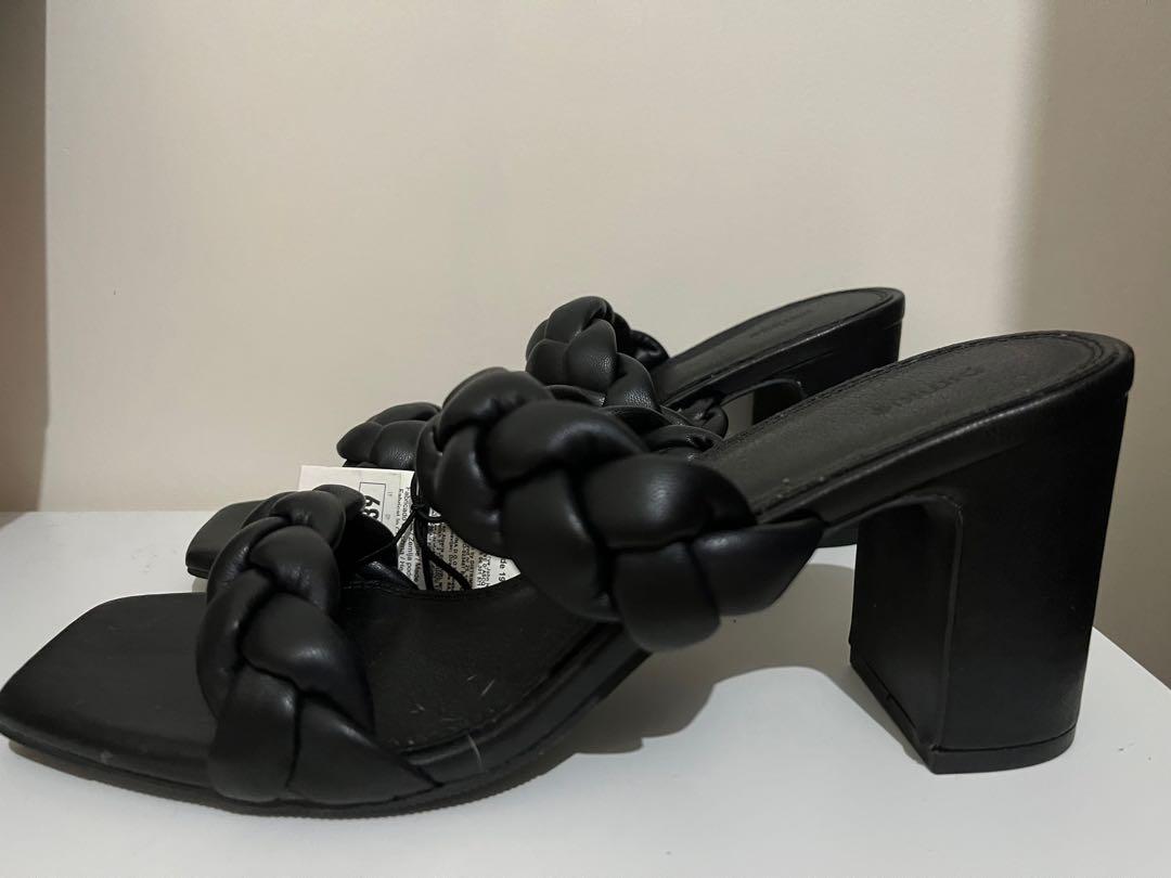 Pimkie heeled sandals in nude clearance