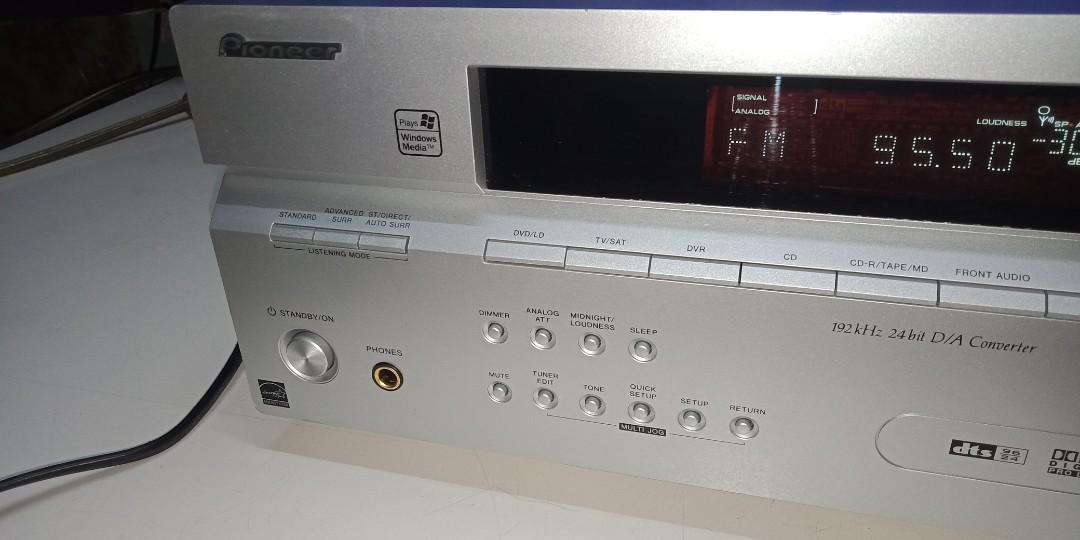 Pioneer SX316S 5 Channel Stereo Receiver, Audio, Soundbars, Speakers
