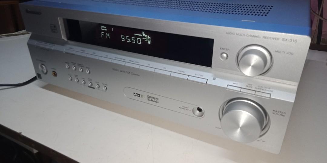 Pioneer SX316S 5 Channel Stereo Receiver, Audio, Soundbars, Speakers