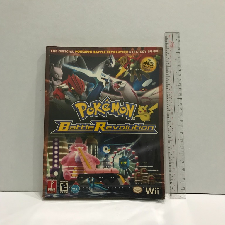 pokemon-battle-revolution-guide-book-only-video-gaming-video-games-nintendo-on-carousell