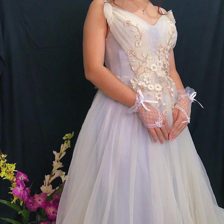 Prom Dress Princess Gown Gaun Pesta 