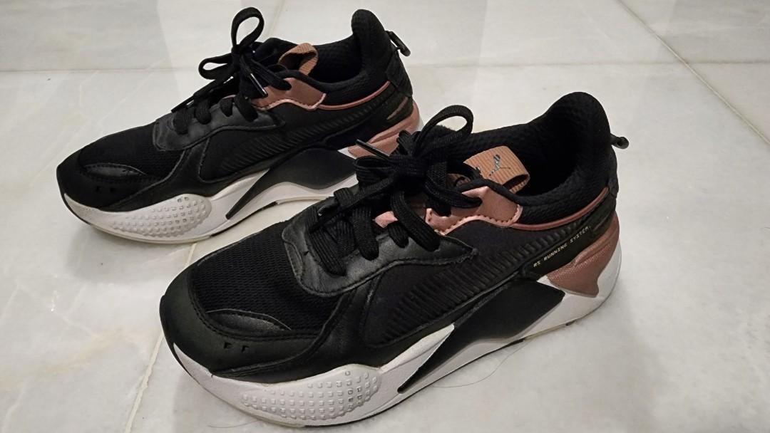 Puma rsx trophy rose hot sale gold