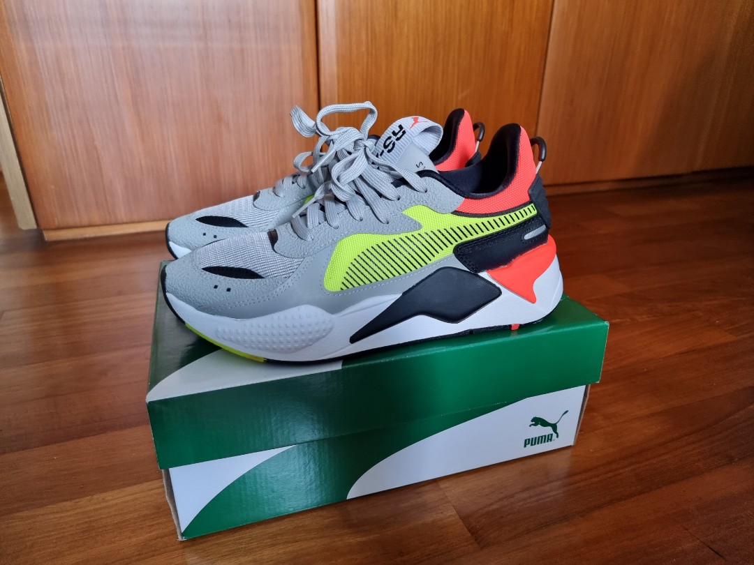 PUMA Unisex RS X Hard Drive Shoes Men s Fashion Footwear