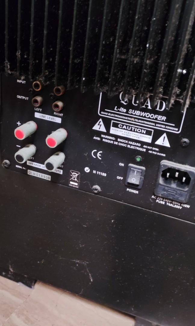 Quad subwoofer for deals sale