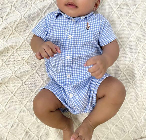 Ralph Lauren Baby Romper 6 Months, Babies & Kids, Babies & Kids Fashion on  Carousell