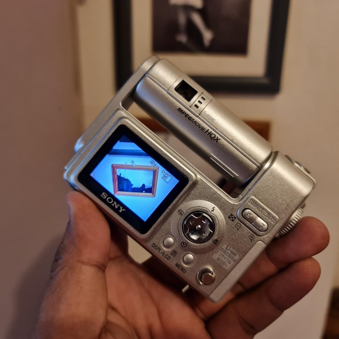 Rare Sony Cyber-shot DSC-F77 4.0 Megapixels, Photography, Cameras on ...