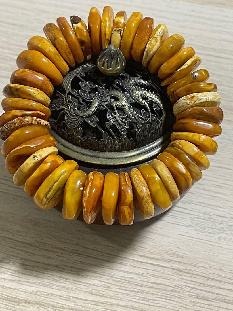 Raw on sale amber bracelet