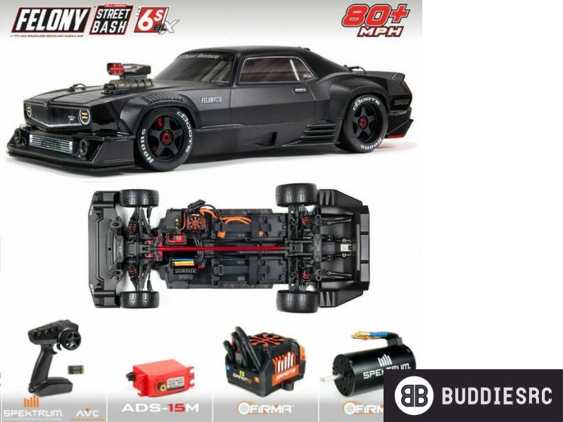 [NDP PROMO!][V2!] 1/7 ARRMA FELONY 6S BLX STREET BASH ALL-ROAD MUSCLE ...