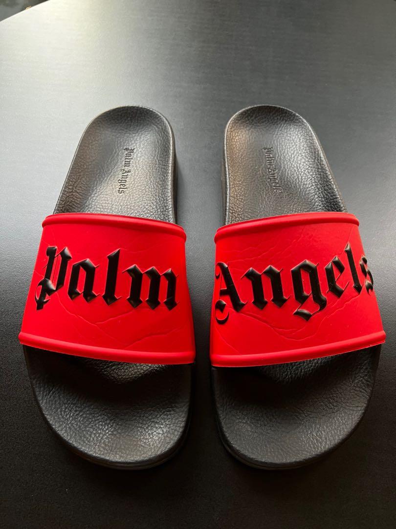 Red palm angels slides deals