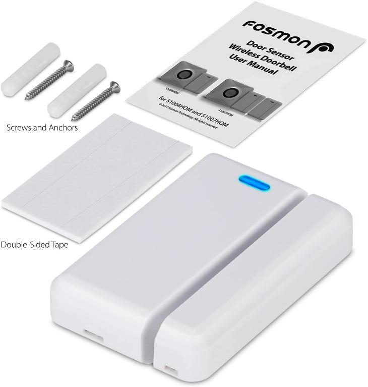 Restock! Fosmon WaveLink 51018HOM Wireless Door Open Chime Transmitter