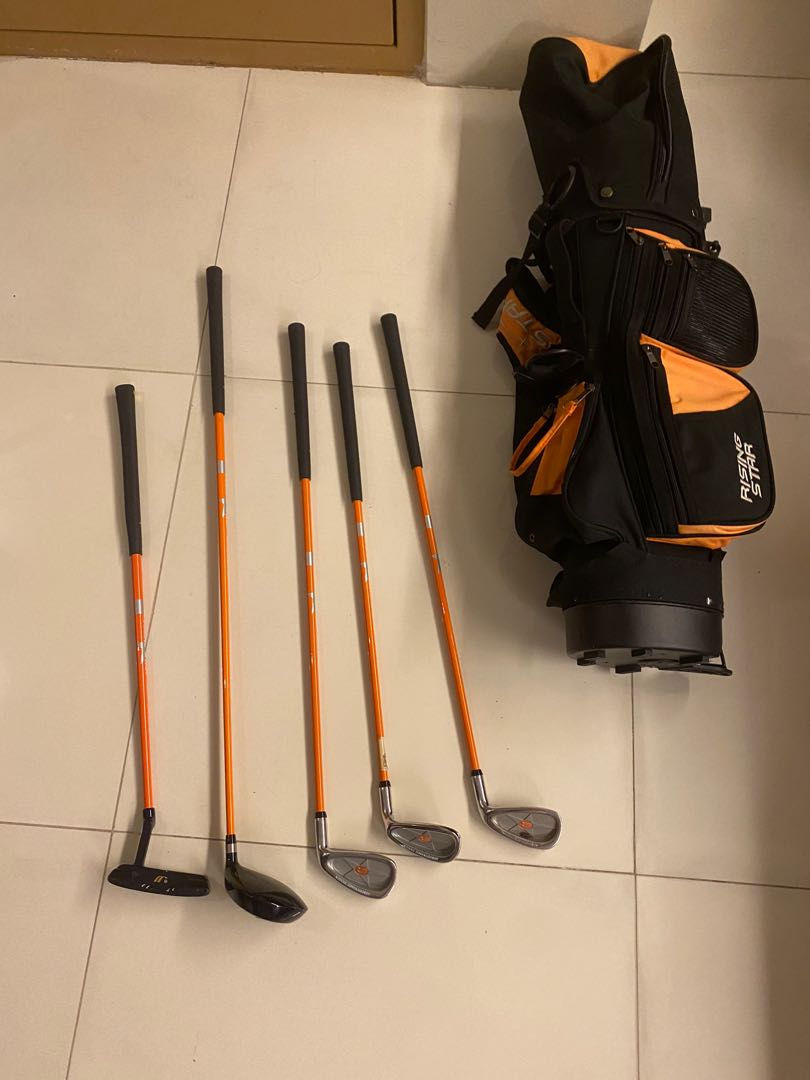 Rising Star Golf set, Sports Equipment, Sports & Games, Golf on Carousell