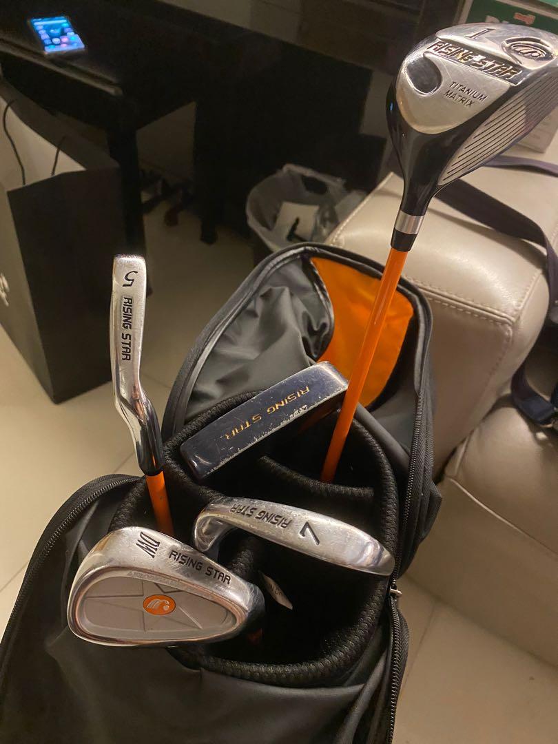 Rising Star Golf set, Sports Equipment, Sports & Games, Golf on Carousell