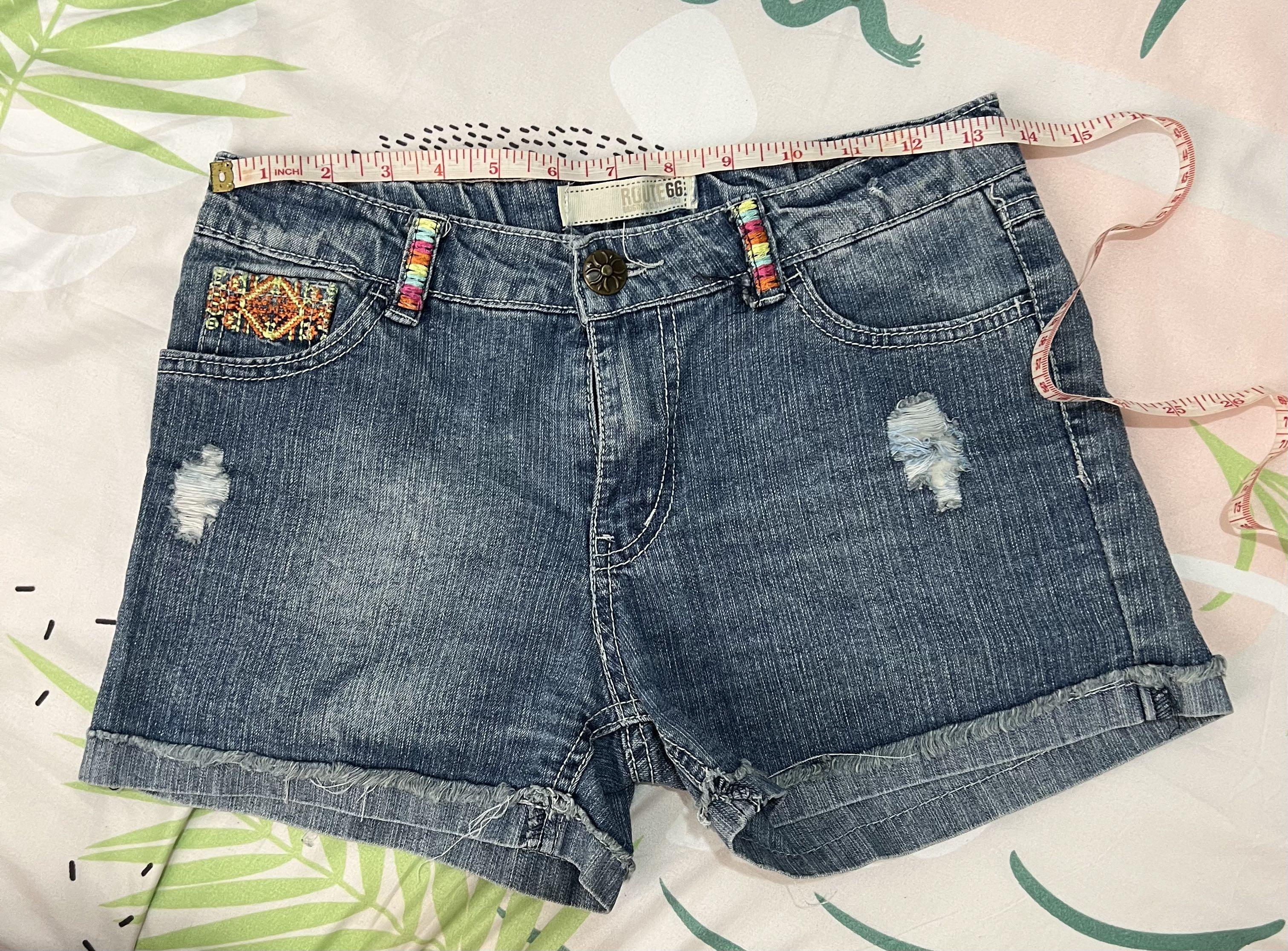 Route 66 denim shorts shop