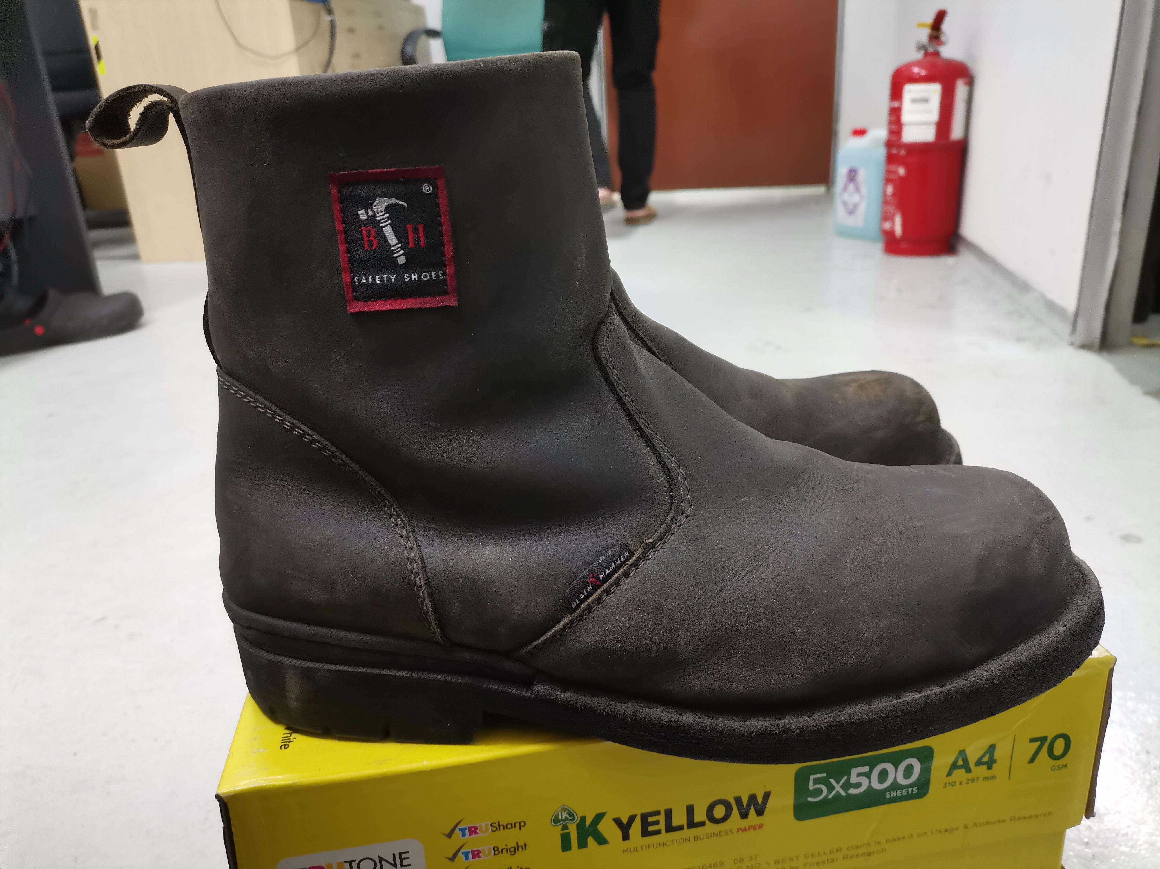 Harga kasut safety black hammer store