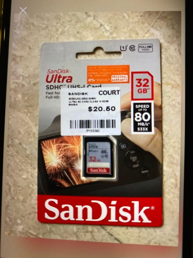 Sandisk, Mobile Phones & Gadgets, Mobile & Gadget Accessories, Memory & SD  Cards on Carousell