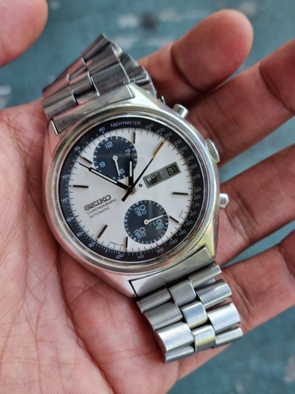 Seiko 6138 8020 Panda all original Men s Fashion Watches