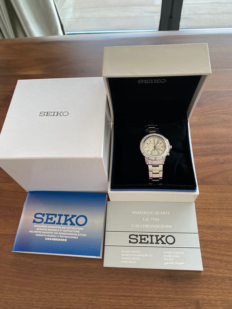 SEIKO Analogue Quartz Cal. 7T92, Limited Edition, Women's Fashion, Watches  & Accessories, Watches on Carousell
