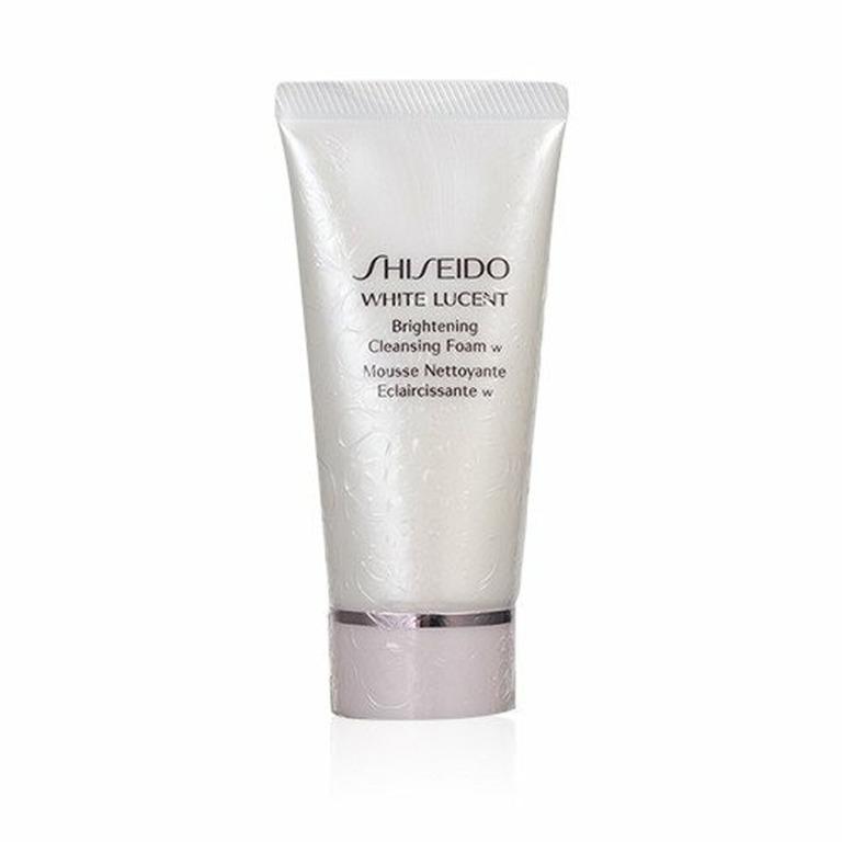 SHISEIDO WHITE LUCENT Brightening Cleansing Foam 50ml, Beauty & Personal Care, Face, Face Care