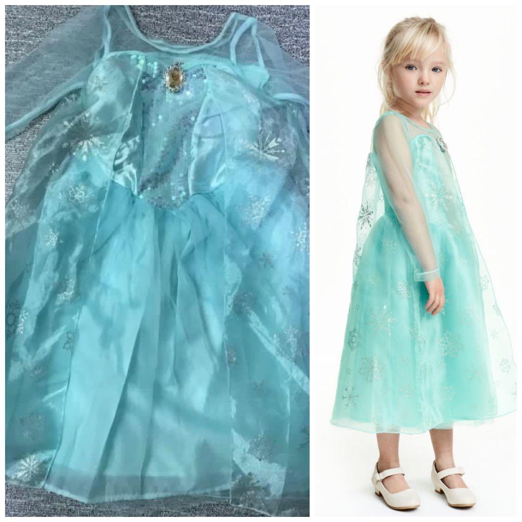 h&m frozen dress