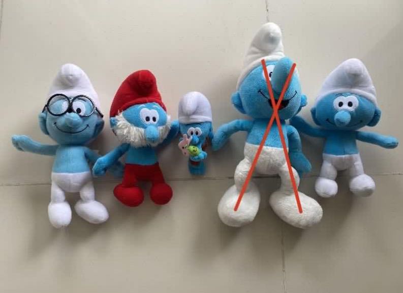 smurf teddy