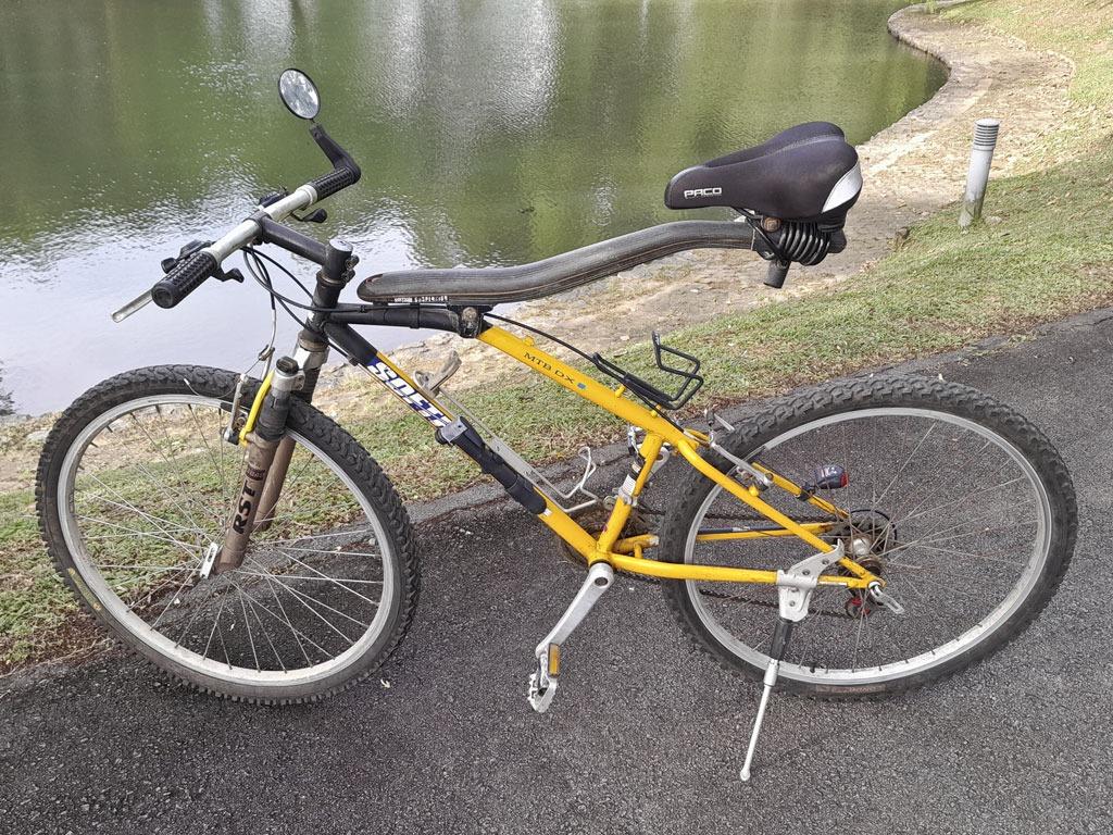 Soft ride mountain bike on sale