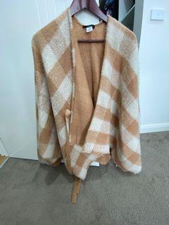 Sports girl poncho