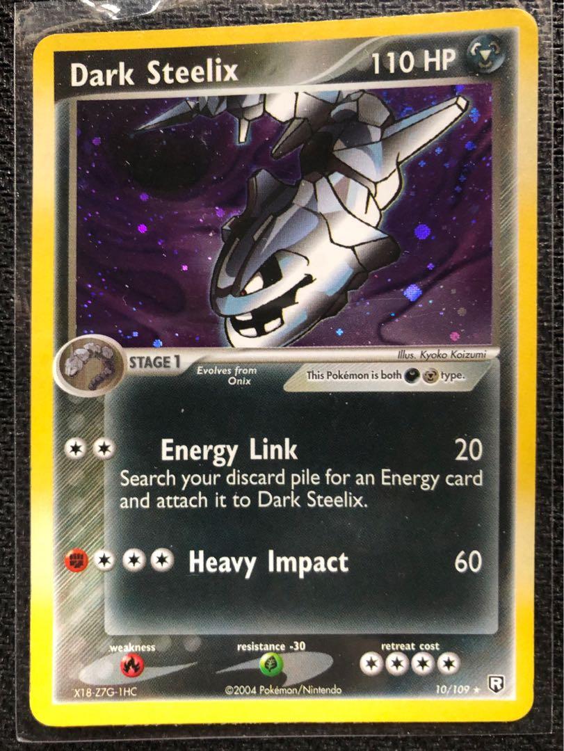 Dark Steelix - 10/109 - Holo Rare Ex Team Rocket Returns Singles Pokemon  Cards/TCG, Hobbies & Toys, Toys & Games on Carousell