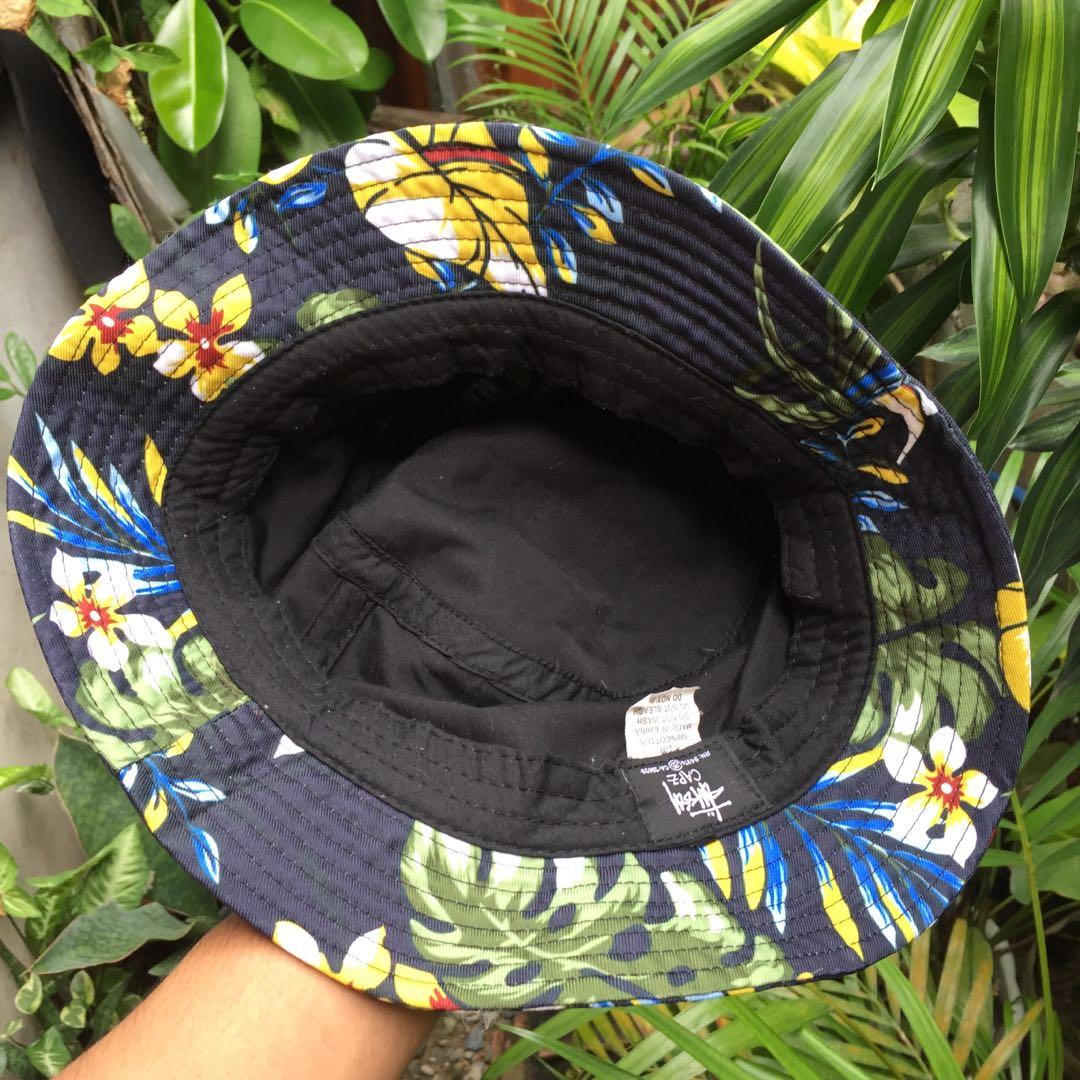 Stussy Floral Bucket Hat, Men's Fashion, Watches & Accessories 